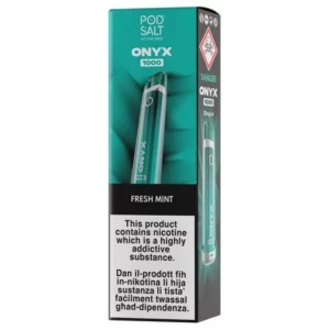 Pod Salt ONYX - Fresh Mint (+1000 puffs)