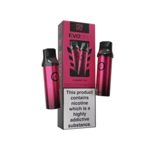 Pod Salt Evolve Pods (x2) - Cherry Ice (+1500 puffs)