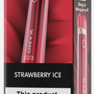Pod Salt ONYX - Strawberry Ice (+1000 puffs)